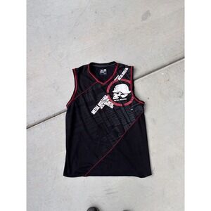 Metal Mulisha Sleeveless Size XL Jersey Tank Top Y2K Shirt